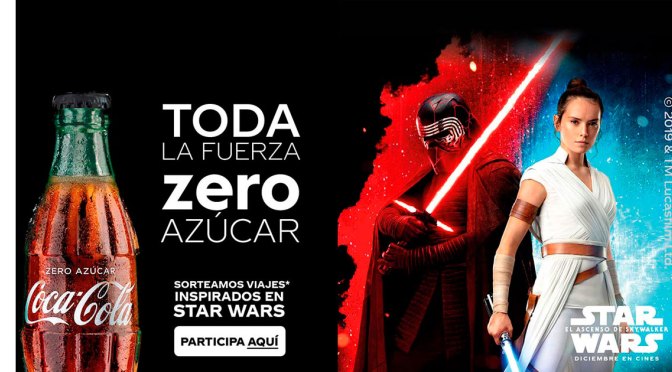 Promoción Coca-Cola Zero «El Ascenso de Skywalker»