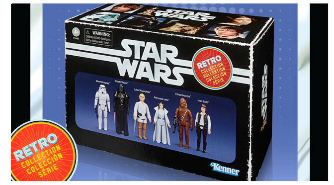 Nuevo multipack Star Wars A New Hope para la línea Hasbro Retro Collection